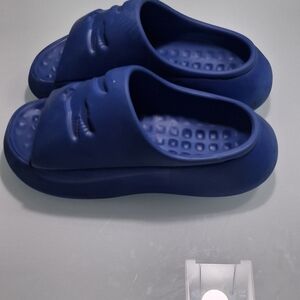 LACOSTE  Blue Slip-On Shoes